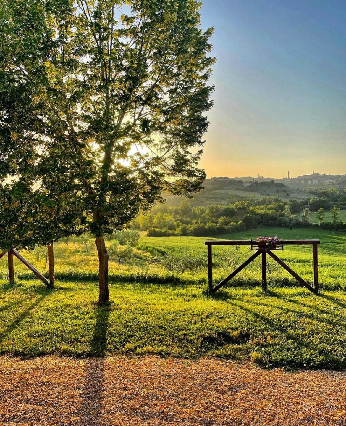Agriturismo La Corte Del Sole Siena Exterior foto